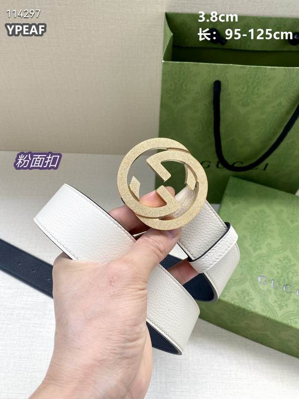 Gucci belt 38mmX95-125cm 8L (30)