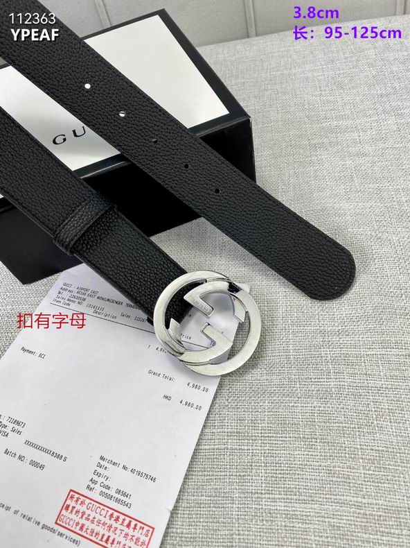 Gucci belt 38mmX95-125cm 8L (31)