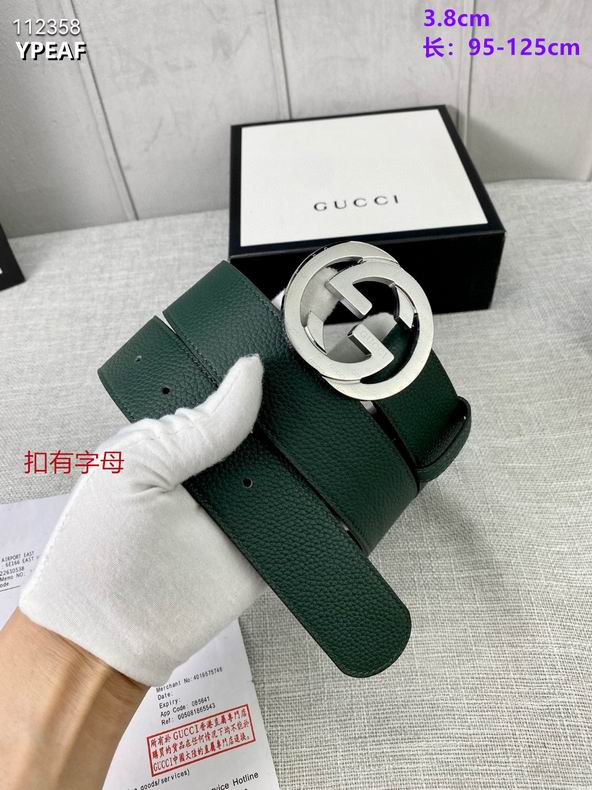 Gucci belt 38mmX95-125cm 8L (32)
