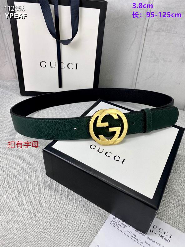 Gucci belt 38mmX95-125cm 8L (35)