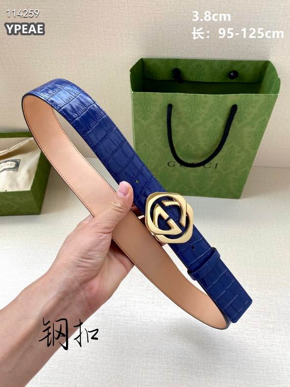 Gucci belt 38mmX95-125cm 8L (37)