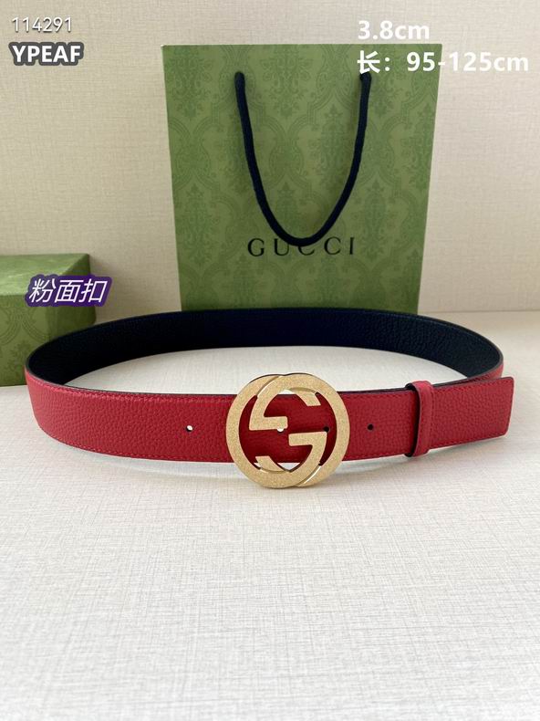 Gucci belt 38mmX95-125cm 8L (4)