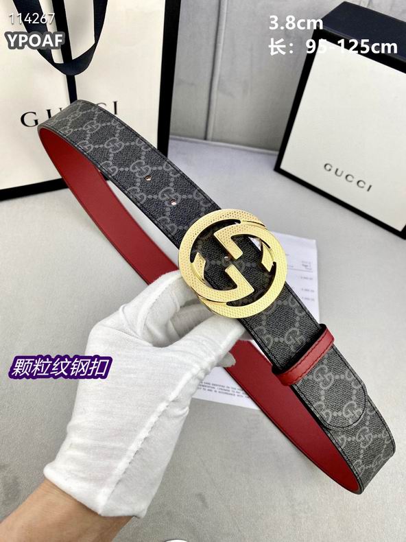 Gucci belt 38mmX95-125cm 8L (4)
