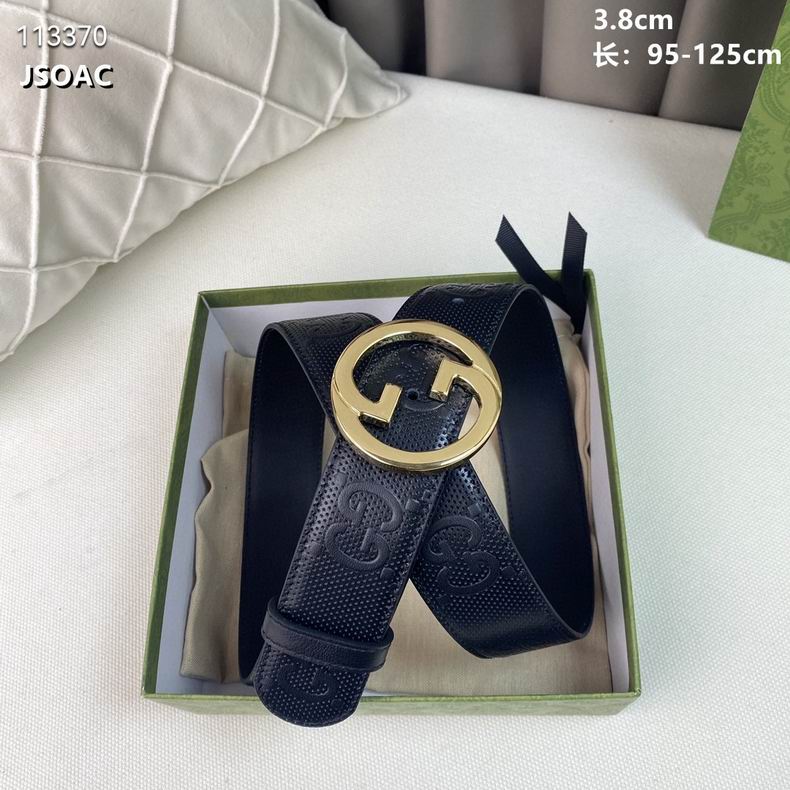 Gucci belt 38mmX95-125cm 8L (4)