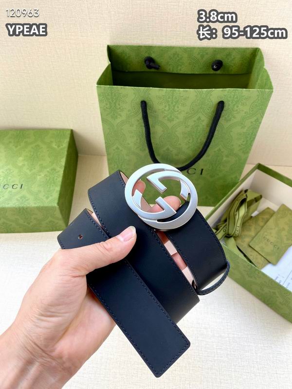 Gucci belt 38mmX95-125cm 8L (4)