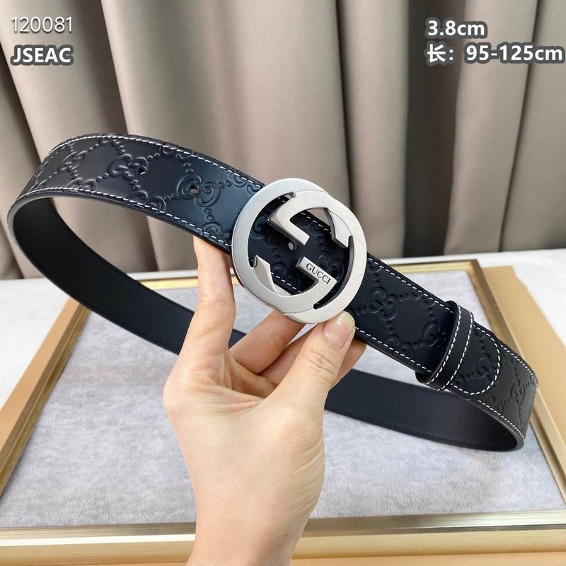 Gucci belt 38mmX95-125cm 8L (4)