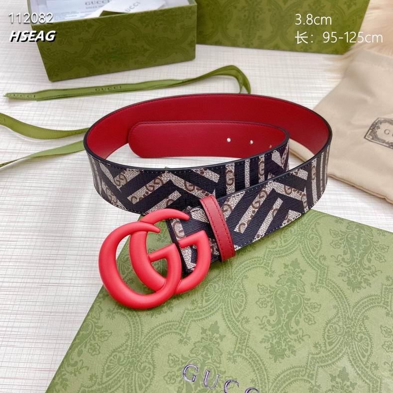 Gucci belt 38mmX95-125cm 8L (4)