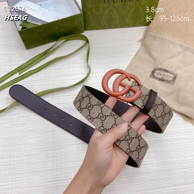 Gucci belt 38mmX95-125cm 8L (4)