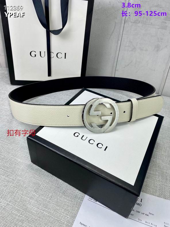 Gucci belt 38mmX95-125cm 8L (4)
