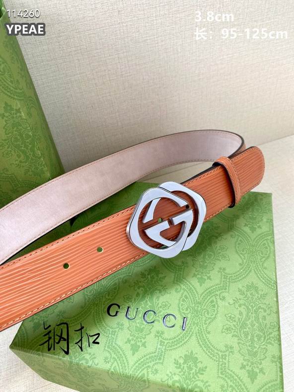 Gucci belt 38mmX95-125cm 8L (41)