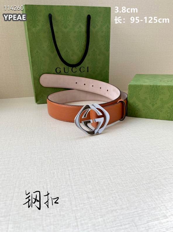 Gucci belt 38mmX95-125cm 8L (43)