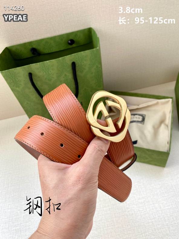 Gucci belt 38mmX95-125cm 8L (44)