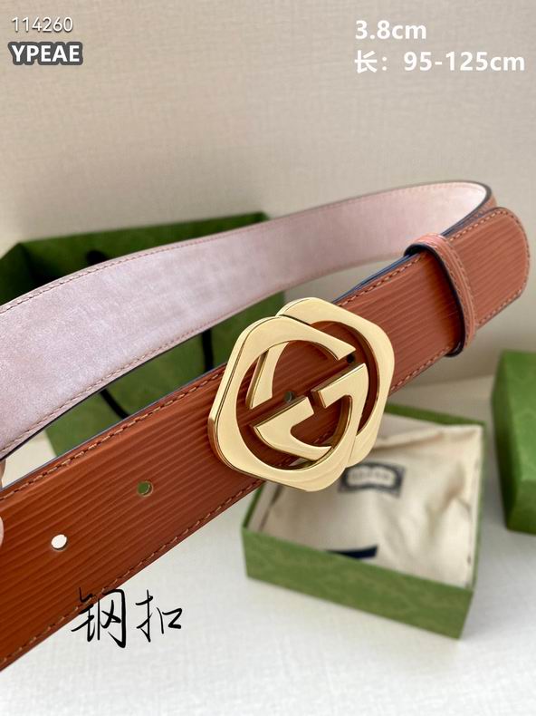 Gucci belt 38mmX95-125cm 8L (45)