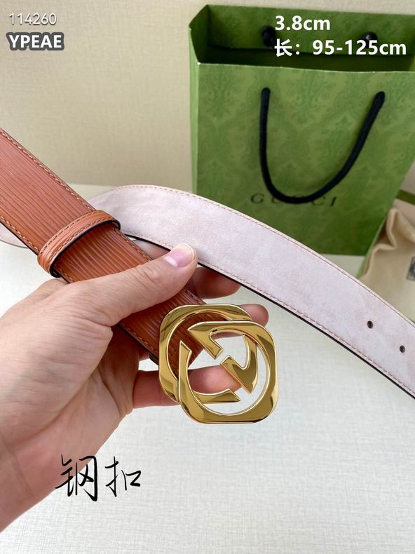Gucci belt 38mmX95-125cm 8L (46)