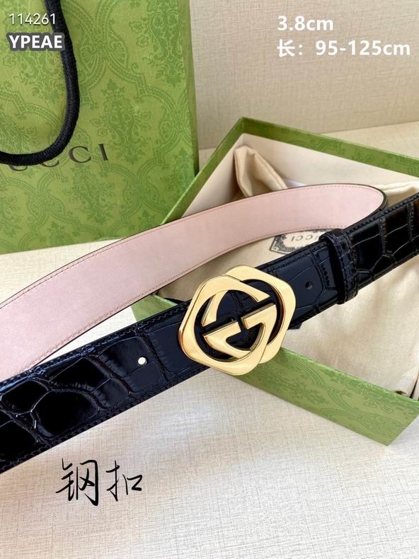Gucci belt 38mmX95-125cm 8L (47)
