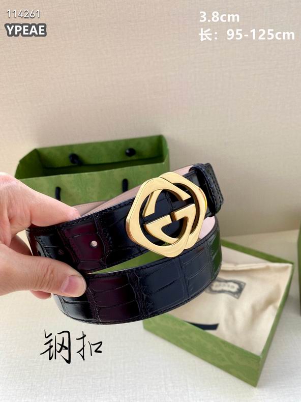 Gucci belt 38mmX95-125cm 8L (48)