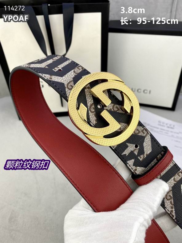 Gucci belt 38mmX95-125cm 8L (5)
