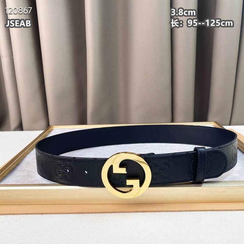 Gucci belt 38mmX95-125cm 8L (5)