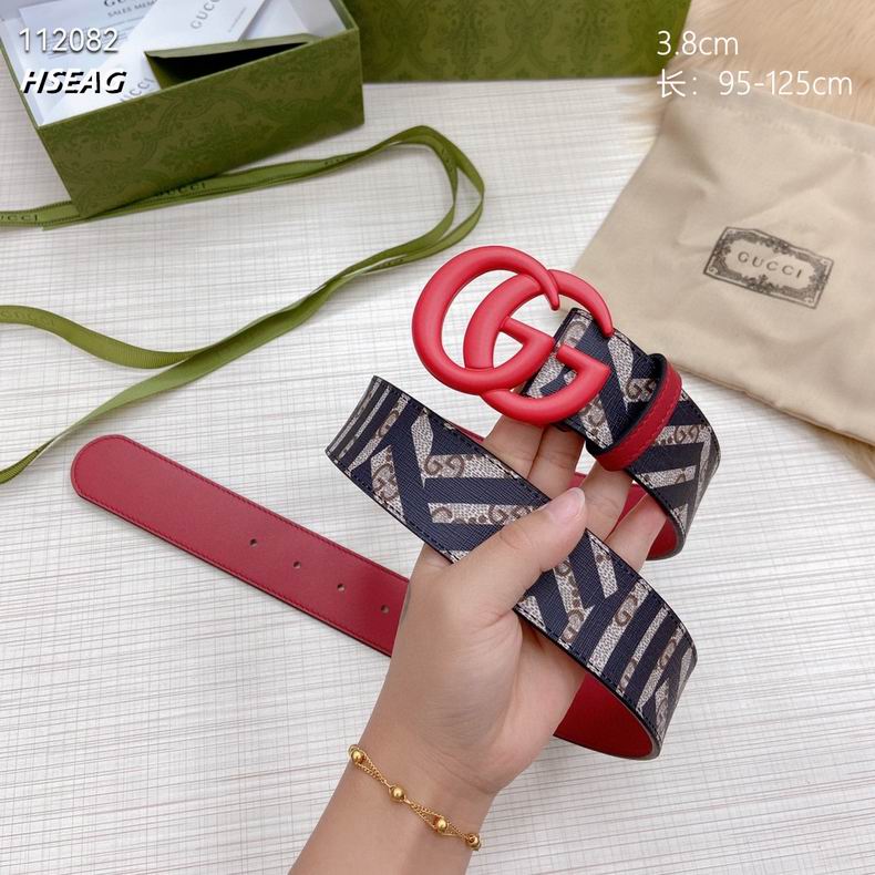 Gucci belt 38mmX95-125cm 8L (5)