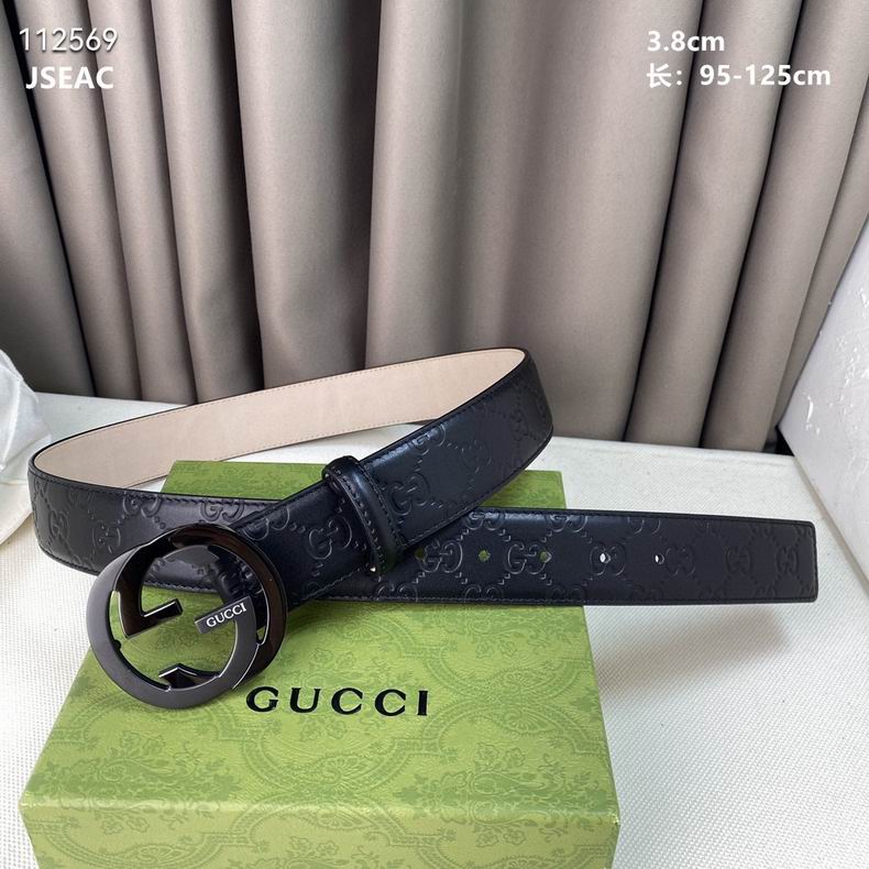 Gucci belt 38mmX95-125cm 8L (5)