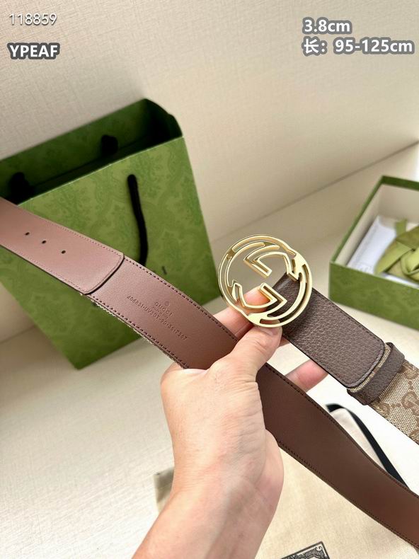 Gucci belt 38mmX95-125cm 8L (5)