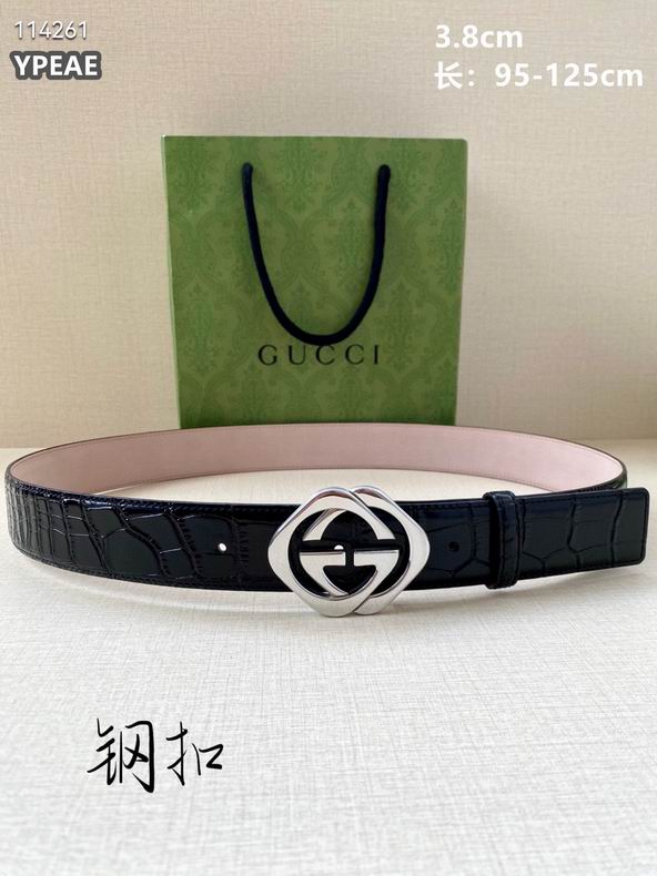 Gucci belt 38mmX95-125cm 8L (50)