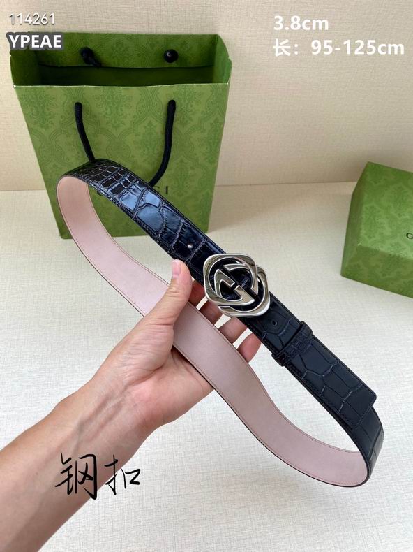 Gucci belt 38mmX95-125cm 8L (51)