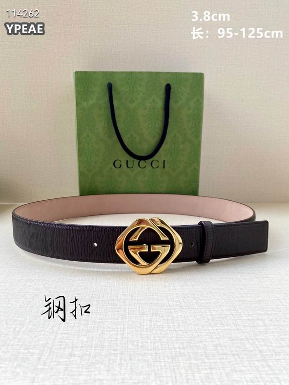Gucci belt 38mmX95-125cm 8L (58)