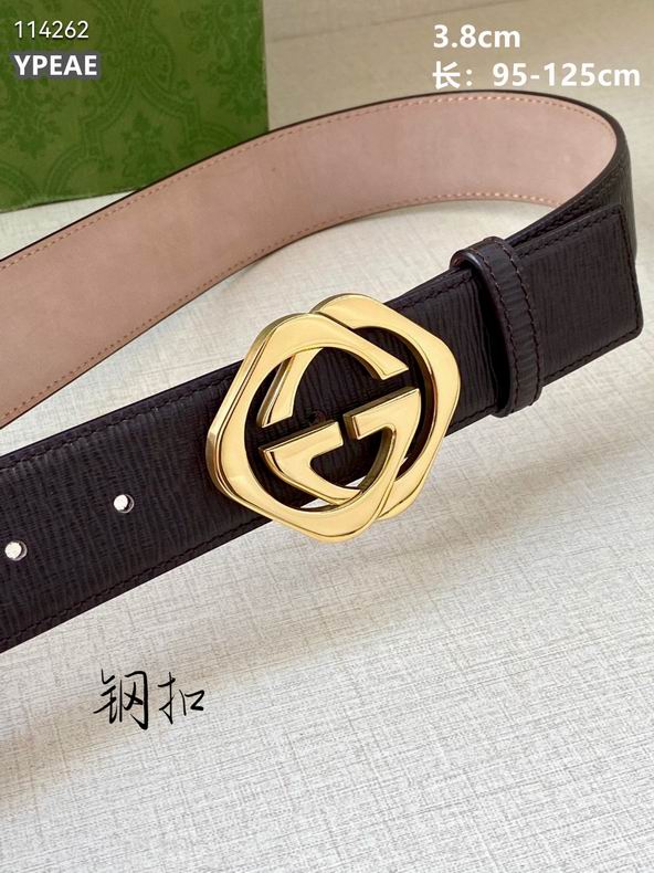 Gucci belt 38mmX95-125cm 8L (59)