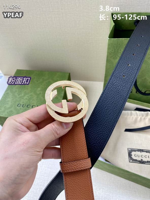 Gucci belt 38mmX95-125cm 8L (6)