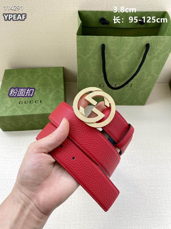 Gucci belt 38mmX95-125cm 8L (6)