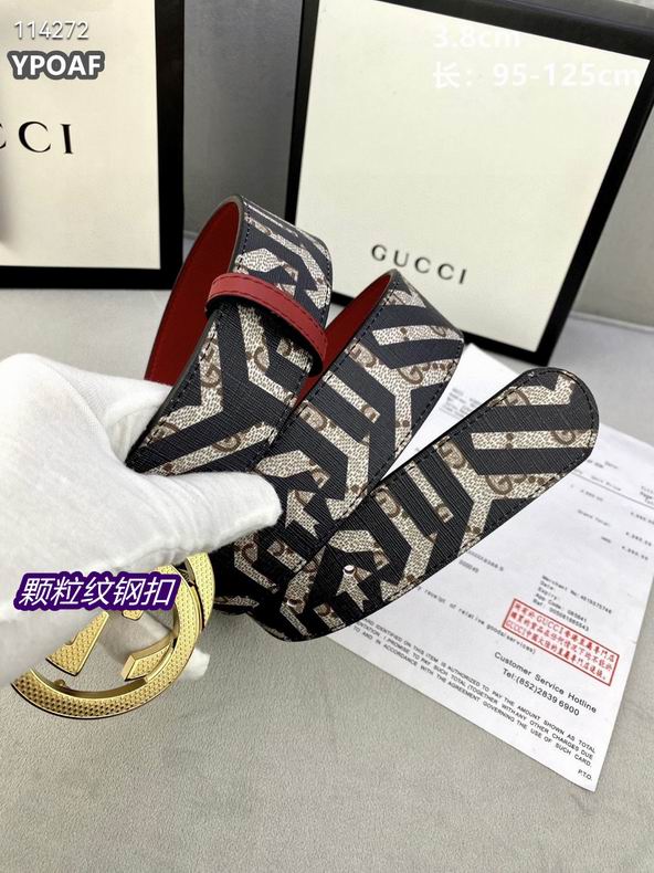 Gucci belt 38mmX95-125cm 8L (6)