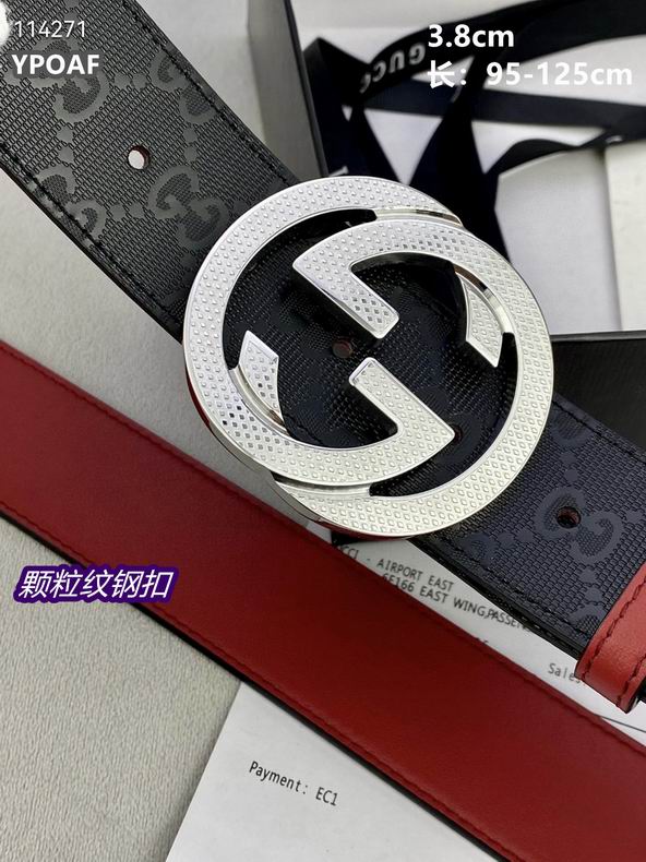 Gucci belt 38mmX95-125cm 8L (6)