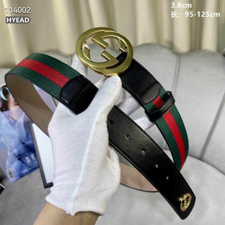 Gucci belt 38mmX95-125cm 8L (6)