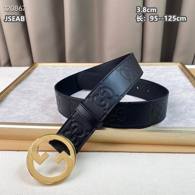 Gucci belt 38mmX95-125cm 8L (6)