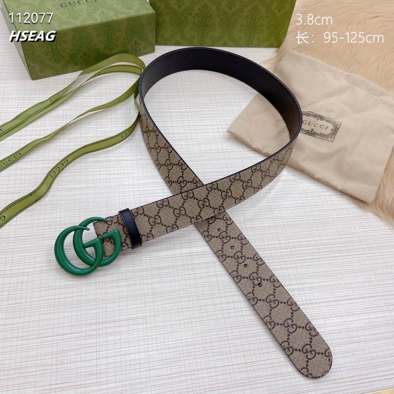 Gucci belt 38mmX95-125cm 8L (6)