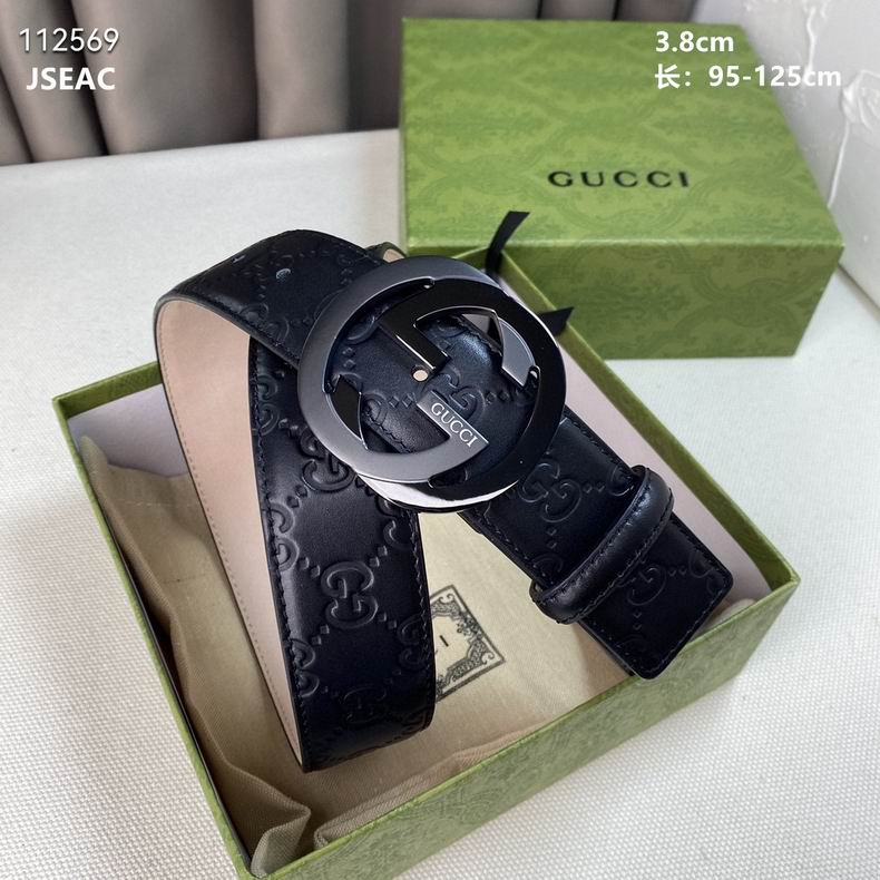 Gucci belt 38mmX95-125cm 8L (6)