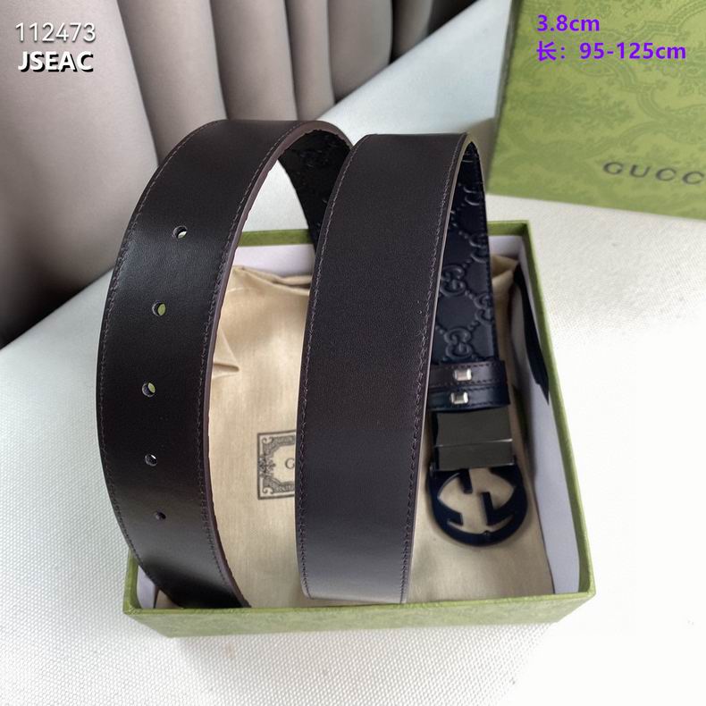 Gucci belt 38mmX95-125cm 8L (6)