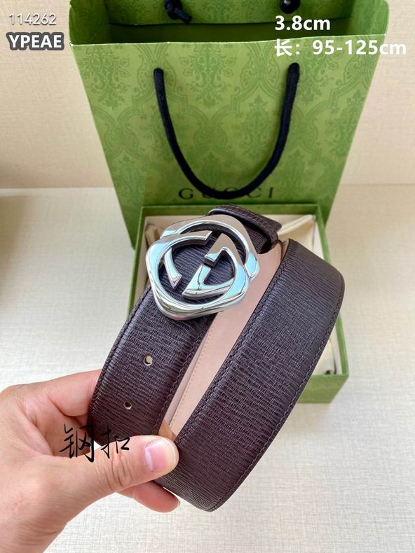 Gucci belt 38mmX95-125cm 8L (61)