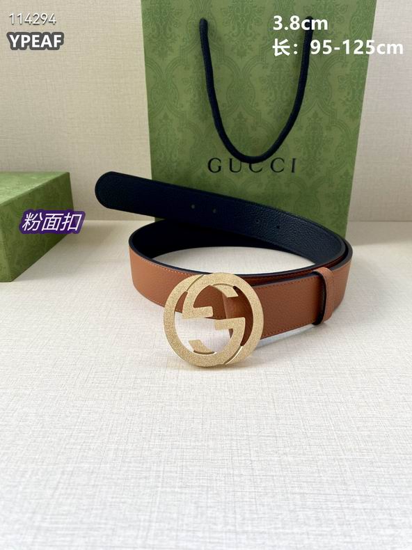 Gucci belt 38mmX95-125cm 8L (7)