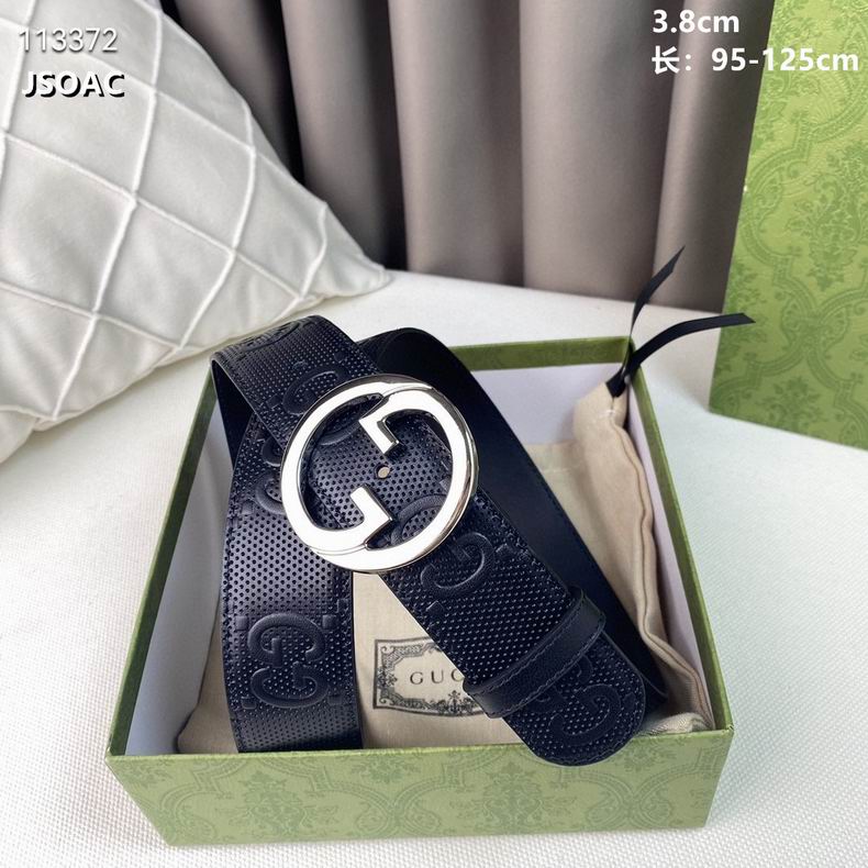 Gucci belt 38mmX95-125cm 8L (7)