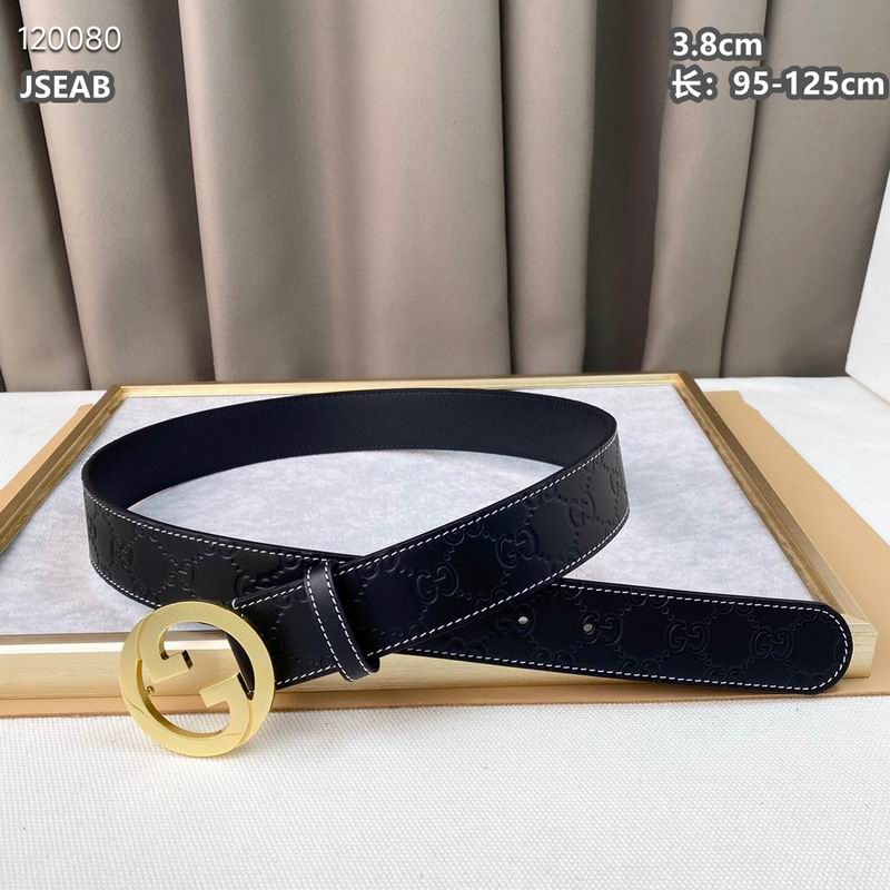 Gucci belt 38mmX95-125cm 8L (7)