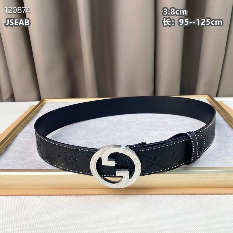 Gucci belt 38mmX95-125cm 8L (7)