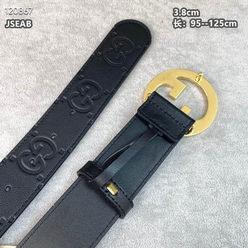 Gucci belt 38mmX95-125cm 8L (7)
