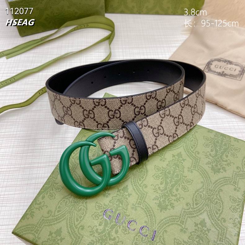 Gucci belt 38mmX95-125cm 8L (7)