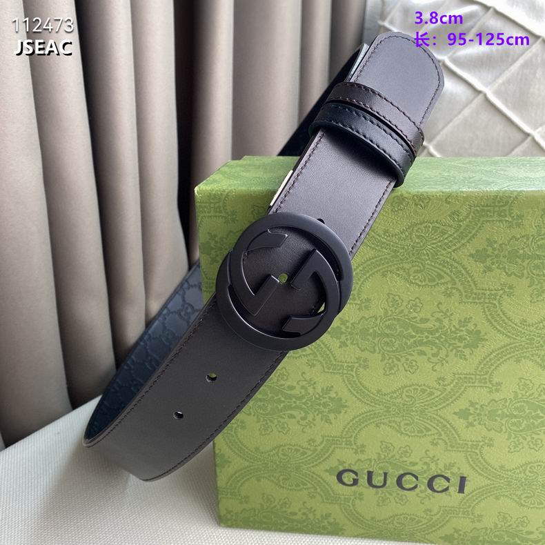 Gucci belt 38mmX95-125cm 8L (7)