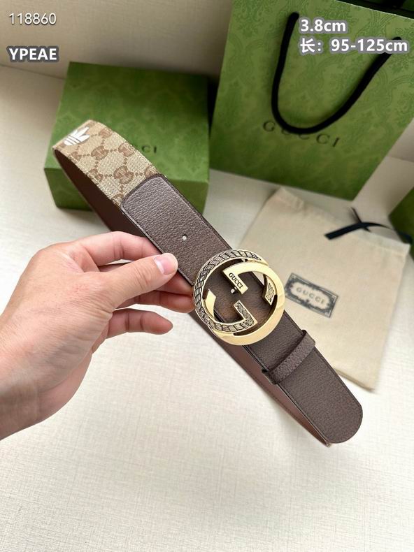 Gucci belt 38mmX95-125cm 8L (7)