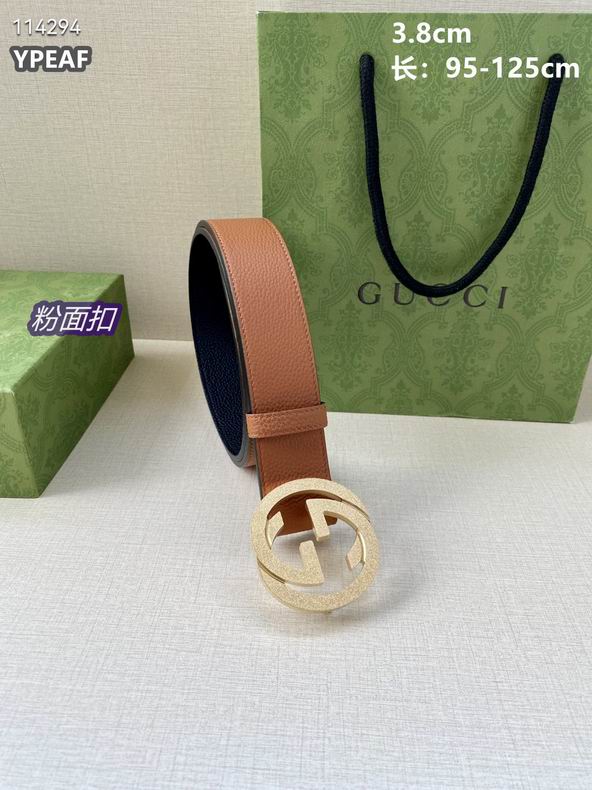 Gucci belt 38mmX95-125cm 8L (8)