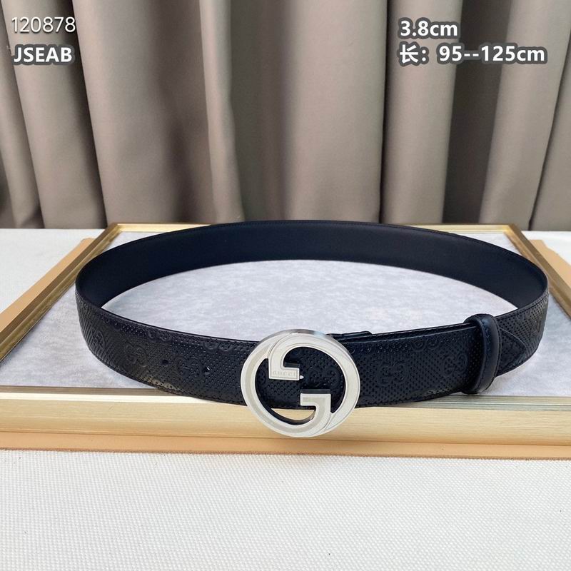 Gucci belt 38mmX95-125cm 8L (8)