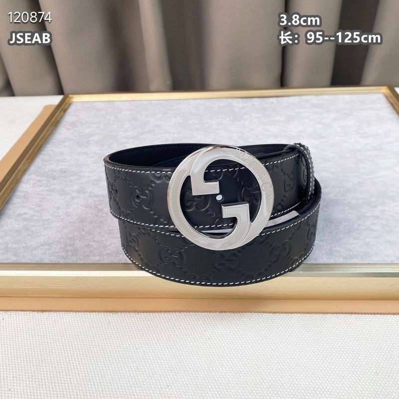 Gucci belt 38mmX95-125cm 8L (8)